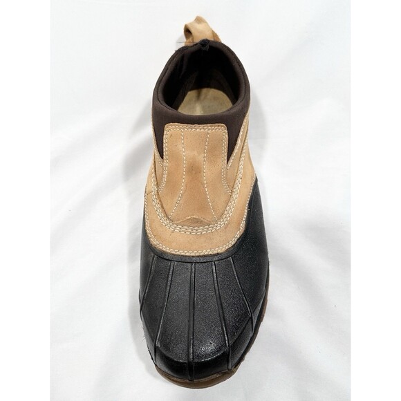 LL Bean Storm Chaser Tek 2.5 Low Cut Duck Boots Leather Men's Size 12 Medium - Picture 5 of 14